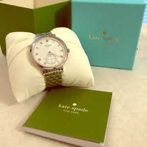 Kate Spade Women’s Ivory/Silver Watch